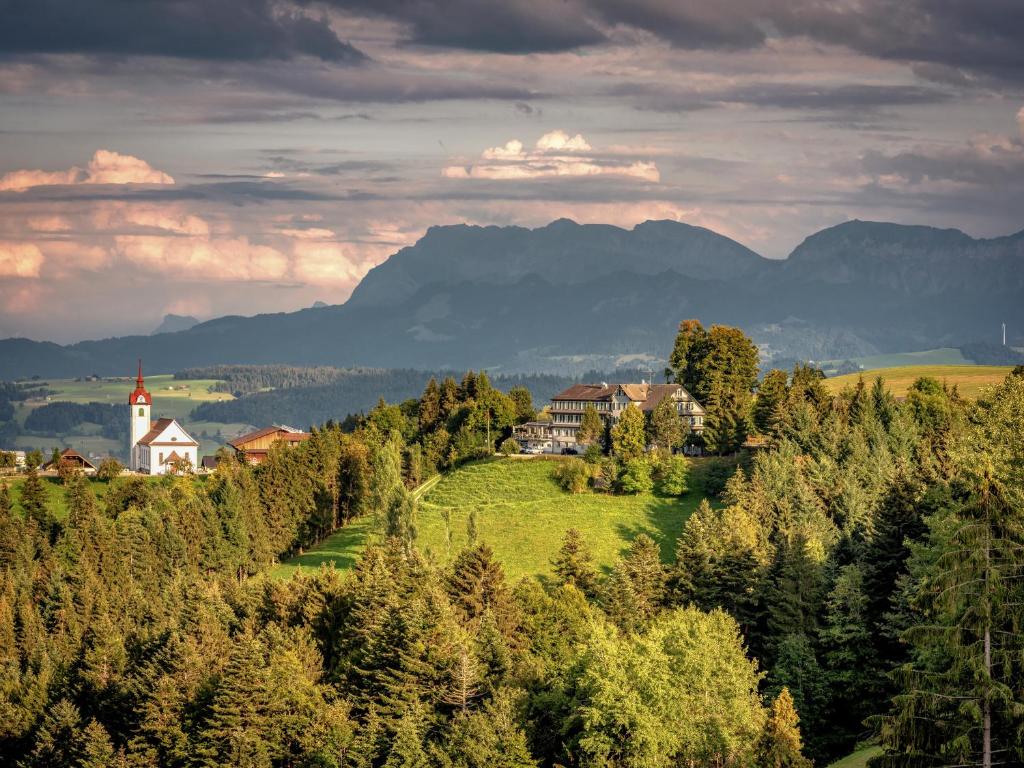 Gfellen – Entlebuch-Finsterwald in Switzerland - a house in the middle of a forest.