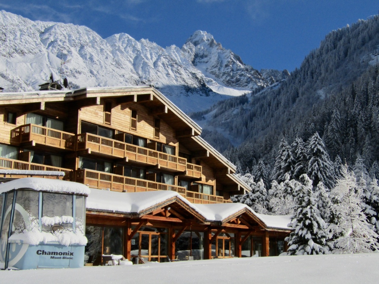 Grands Montets – Argentière in France - white snow on the ground.
