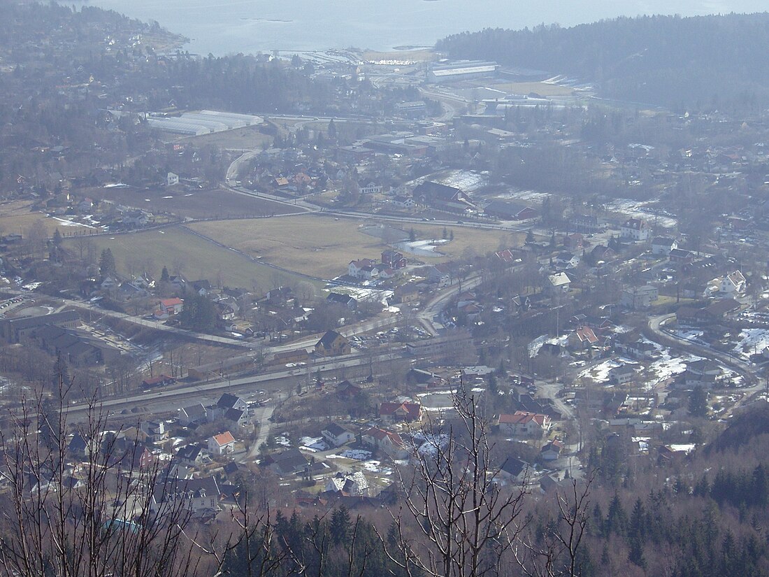 Vardåsen – Borgen in Norway - a view from the top of a mountain.