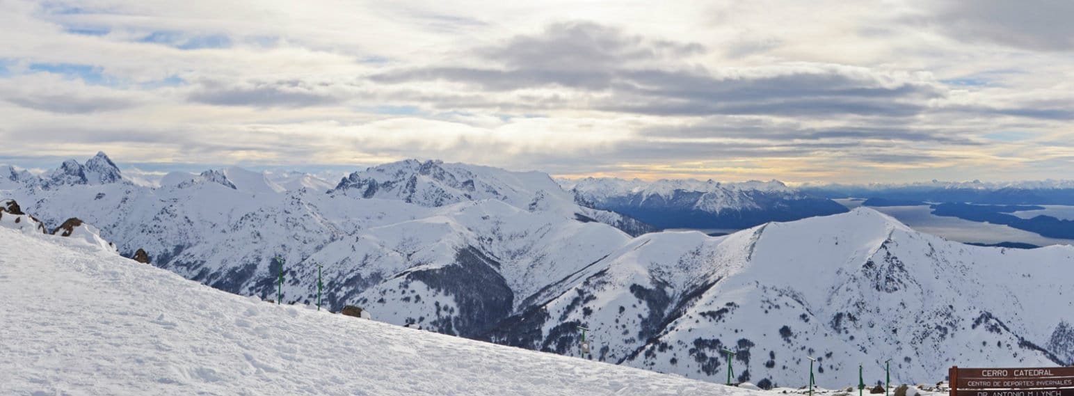 Batea Mahuida in Argentina - a snow covered mountain.