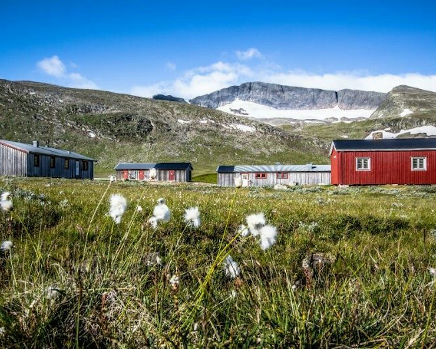 Torkilstöten in Sweden - a red house in the middle of a field.