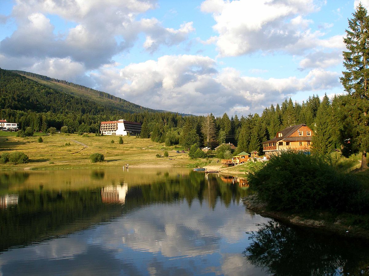 Krpáčovo in Slovakia - a body of water.