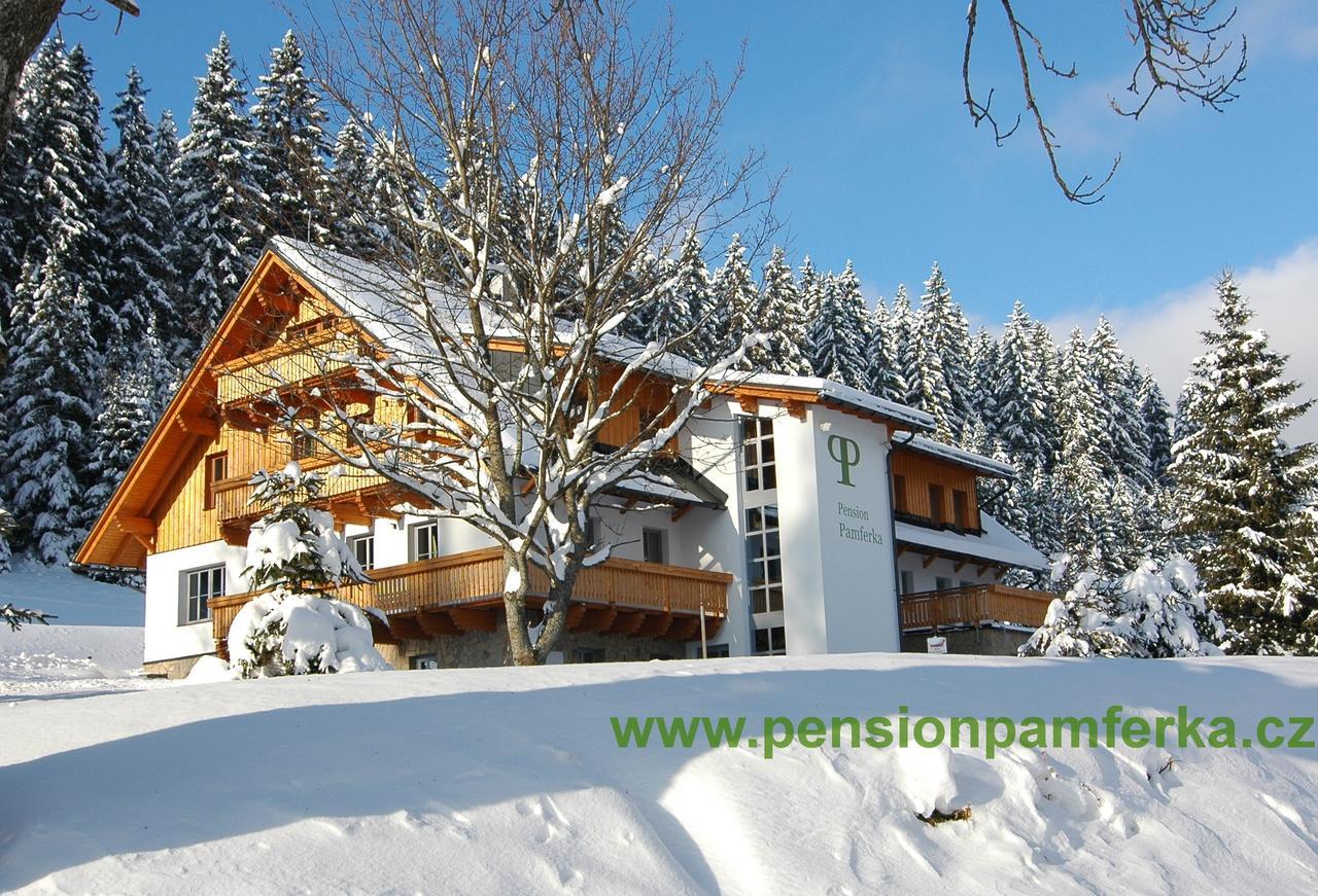 Samoty in Czech Republic - snow on the ground.