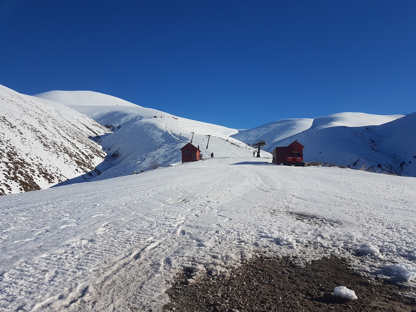 Olympus – Vryssopoules in Greece - snow on the ground.