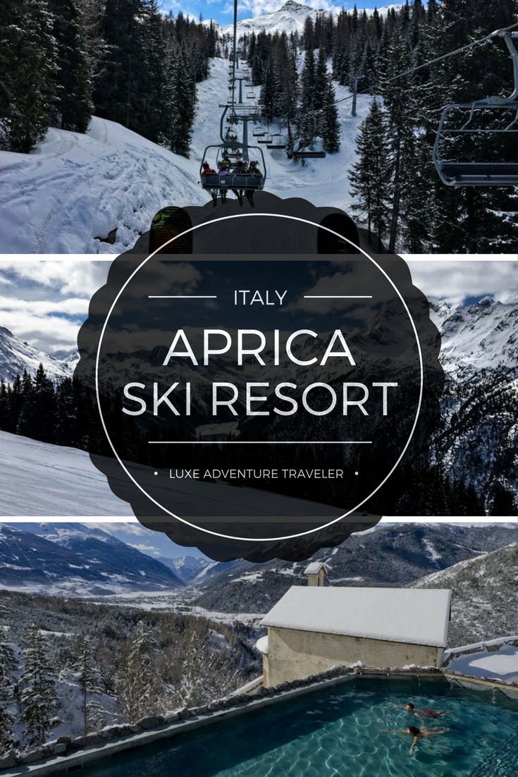 Aprica in Italy: the best ski resort in the world.
