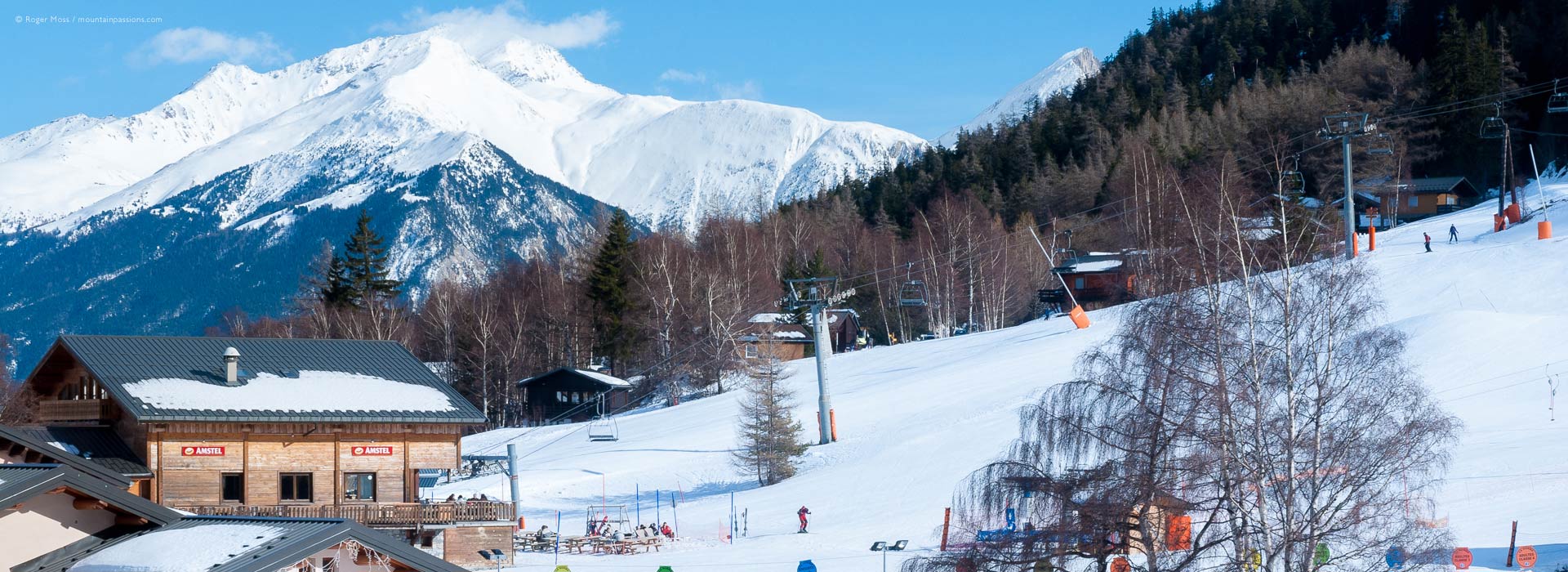 La Norma in France - a snow covered mountain.