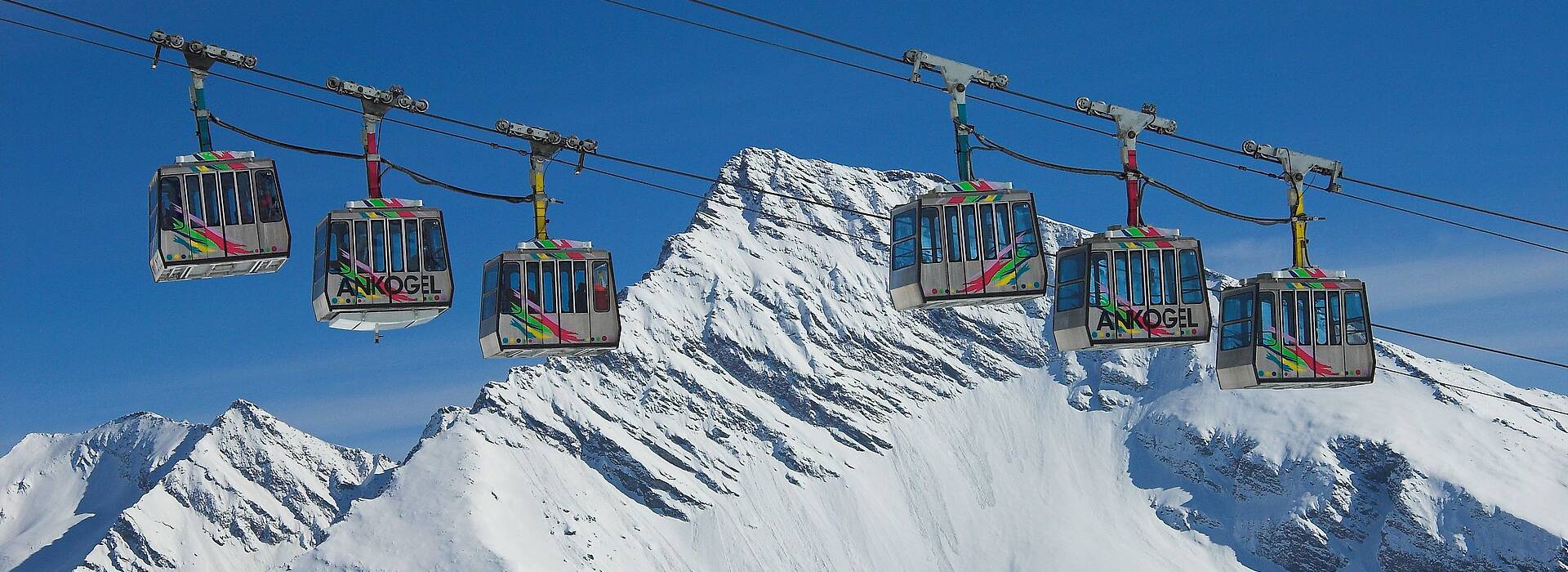 Ankogel – Mallnitz in Austria - a ski lift going up the side of a mountain.