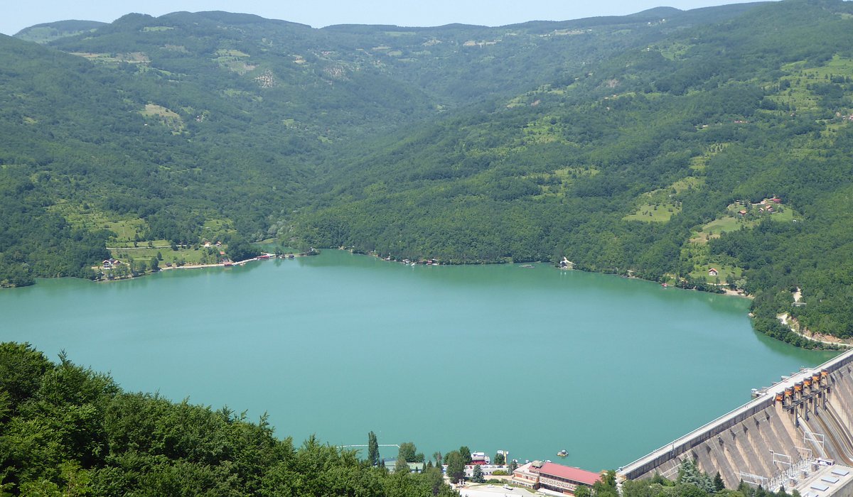 Beli Bor in Serbia - a large body of water.