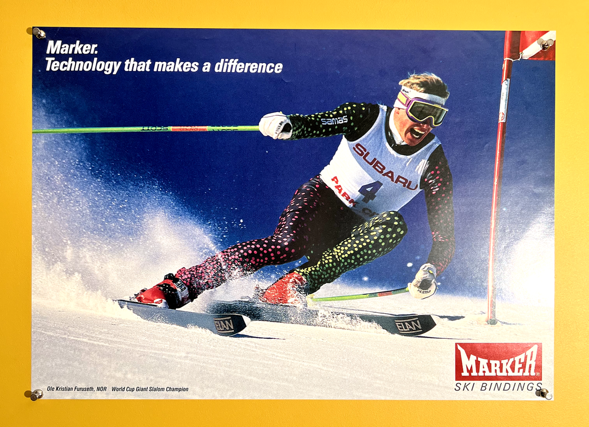 Kristian in Czech Republic - a picture of a skier.