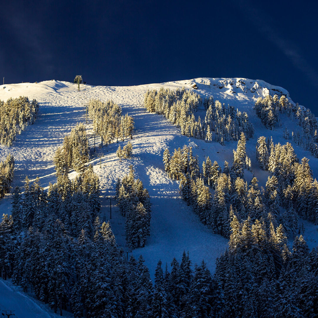 Kirkwood in USA - a mountain covered in snow.