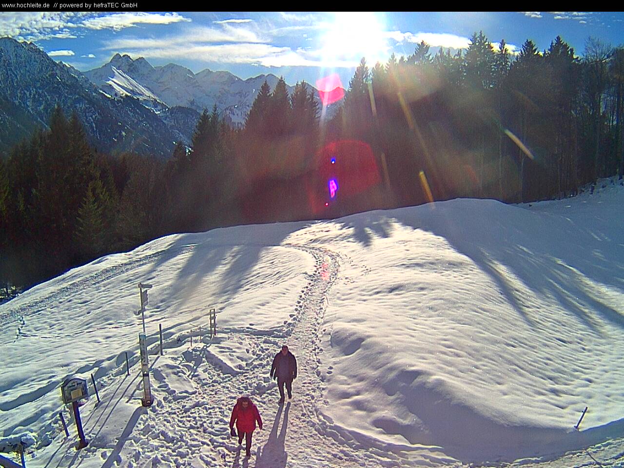 Grasgehren – Bolgengrat in Germany - a view of the mountains from the top of a hill.