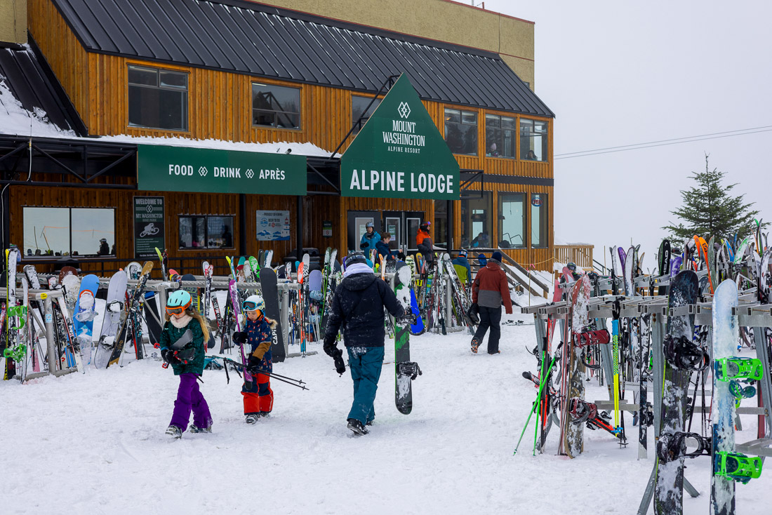 Mt Washington, Vancouver Island, Canada, alpine lodge