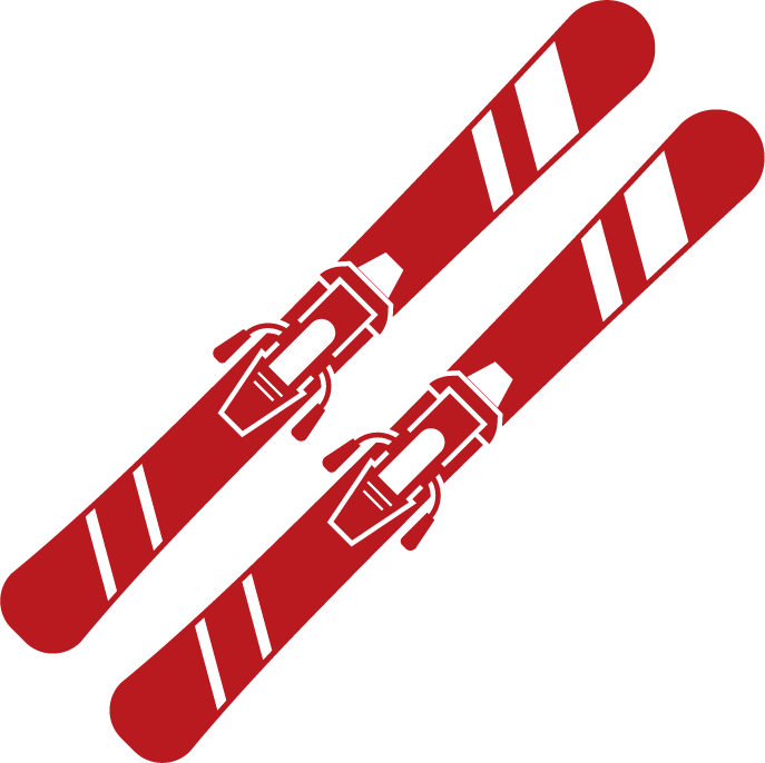 A skier is engaged in winter sports at the Monte Popolo ski resort in Eben im Pongau Pongau Salzburg Austria with possible hints of a snowboarder and other winter sports center scene elements.