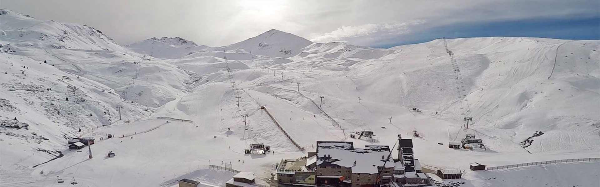 Boí Taüll in Spain - a snow covered mountain.