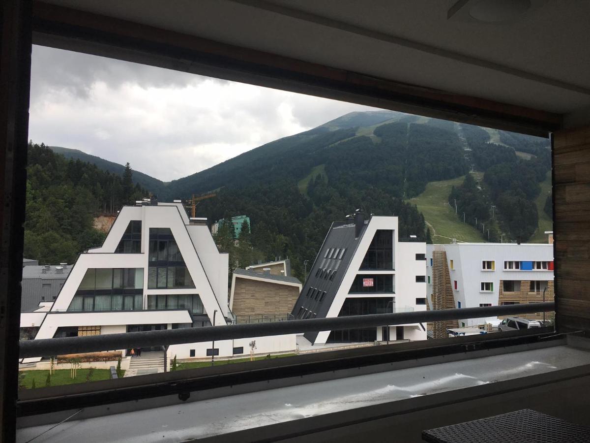 Babin Do – Bjelašnica in Bosnia and Herzegovina - a view of the mountains from a window.