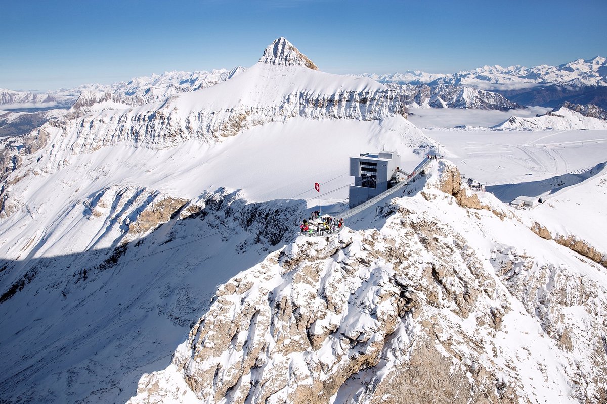 Glacier 3000 – Les Diablerets in Switzerland - the summit of mont mont mont.
