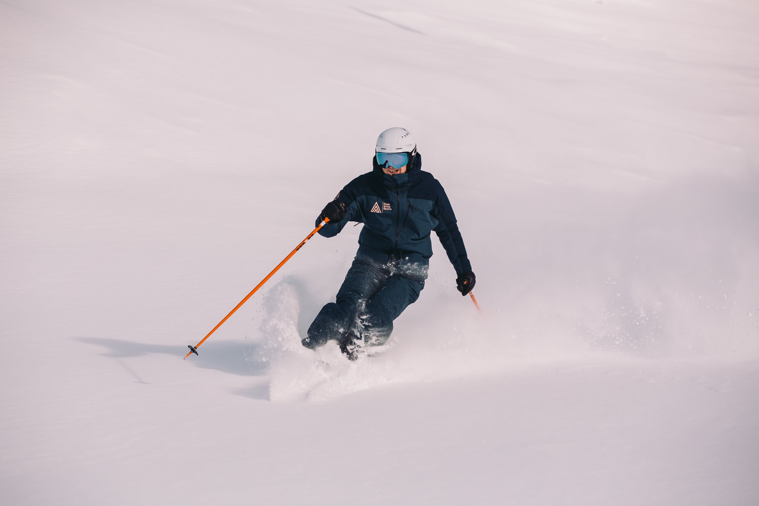 Ski Avoriaz in France - a person is skiing down a hill in the snow.