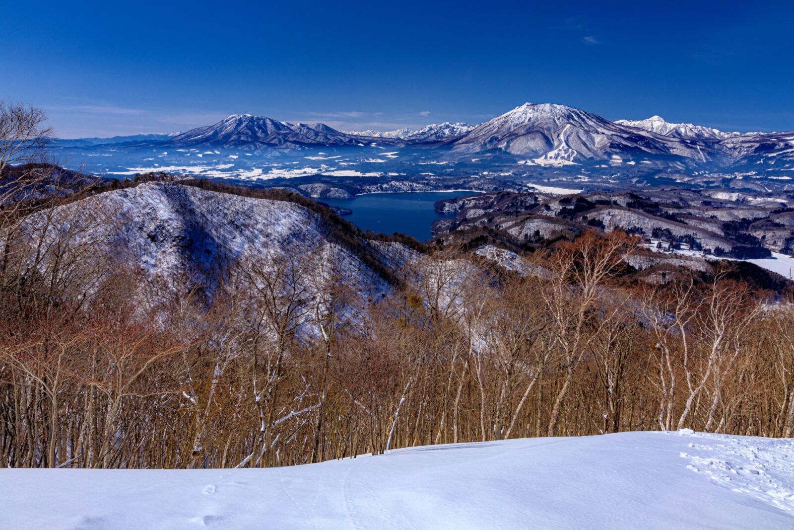 Madarao Tangram in Japan - a view from the top of a mountain in japan.