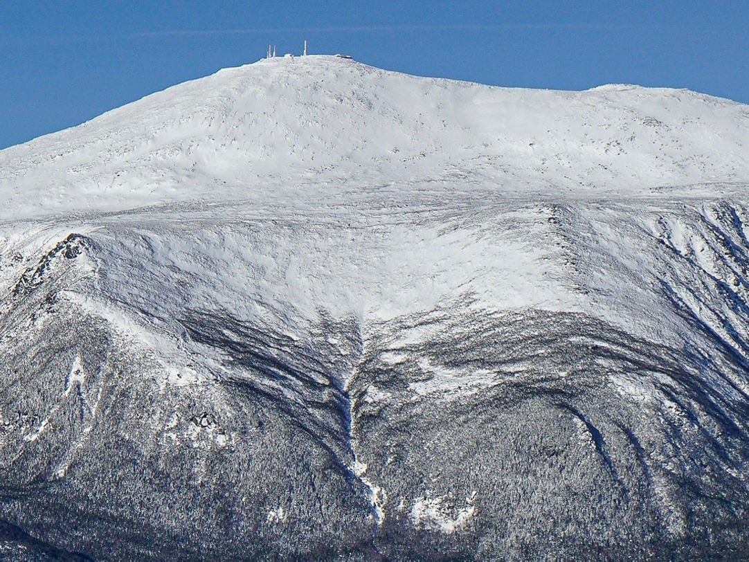 Wildcat Mountain in USA - a snow covered mountain.