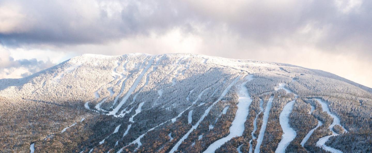 Saddleback in USA - a mountain covered in snow.