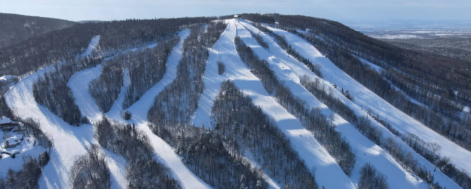 Le Relais in Canada - a ski slope covered in snow.