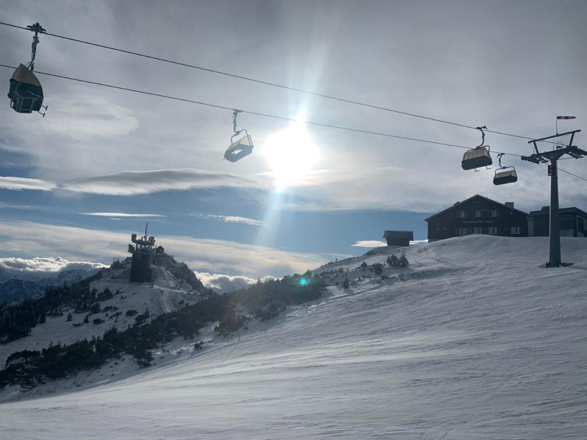 Hochkar Bergbahnen in Austria - a ski slope covered in snow.