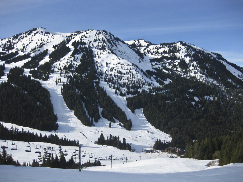 Crystal Mountain – Westbank in Canada - a mountain covered in snow.