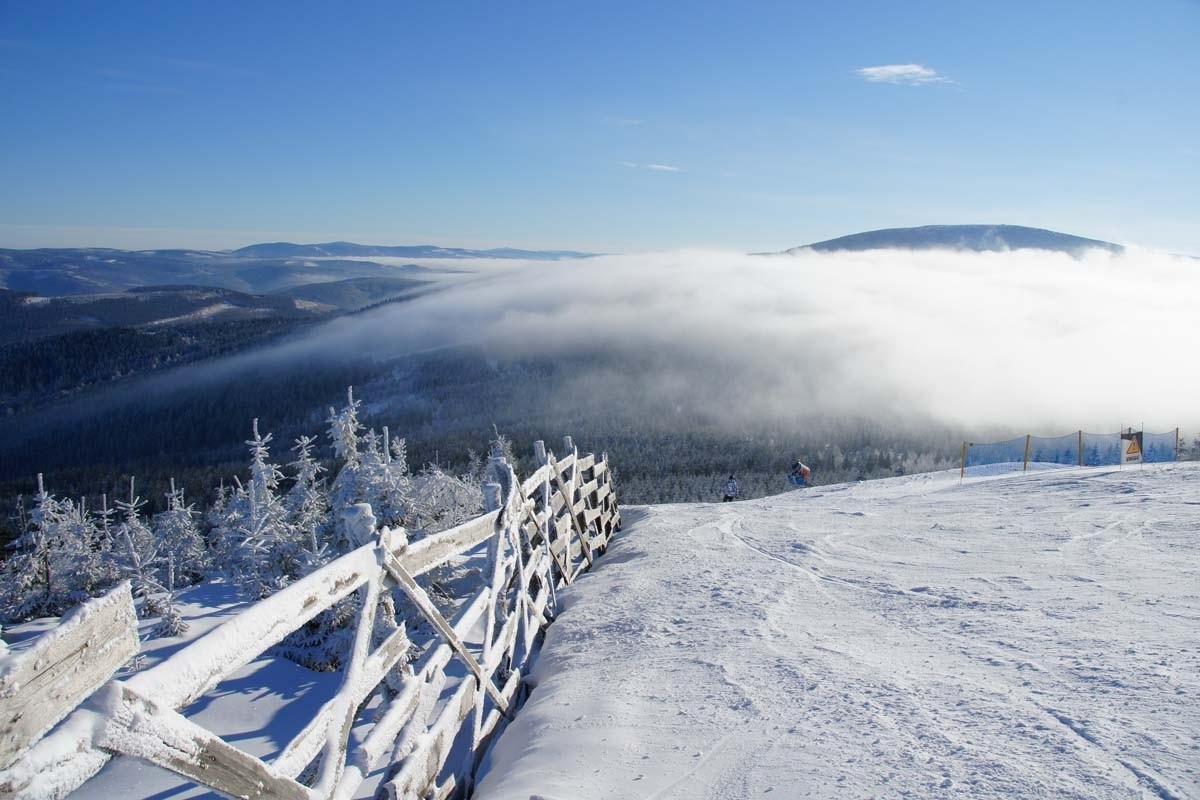 Czarna Góra – Sienna in Poland - the view from the top of the mountain.